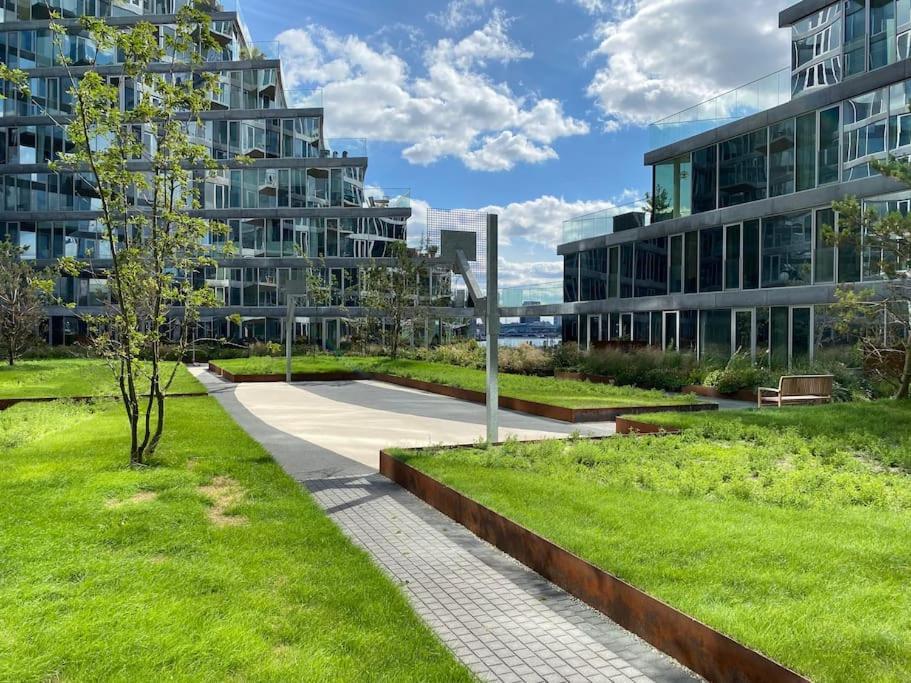 Beach House Apartment In New York Style Århus Exteriör bild